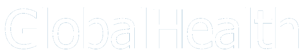 GlobalHealth Logo (Name Only) White Transparent